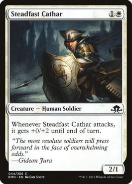 naokuroshop MTG [EMN][044][白][C][EN][不動の聖戦士/Steadfast Cathar] NM