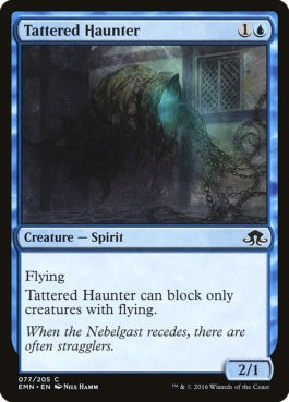 naokuroshop MTG [EMN][077][青][C][EN][ぼろぼろの憑依者/Tattered Haunter] NM