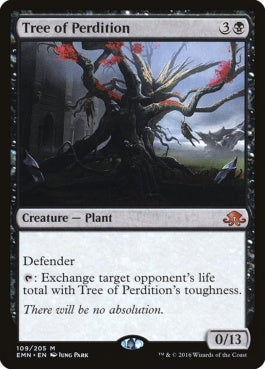 naokuroshop MTG [EMN][109][黒][M][EN][地獄の樹/Tree of Perdition] NM