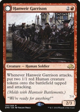 naokuroshop MTG [EMN][130][赤][R][EN][ハンウィアー守備隊/Hanweir Garrison] NM