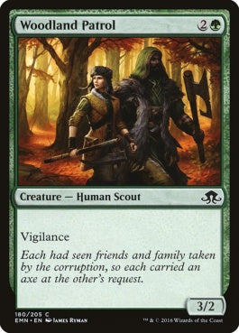 naokuroshop MTG [EMN][180][緑][C][EN][森林の巡回者/Woodland Patrol] NM