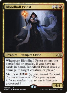 naokuroshop MTG [EMN][181][多][R][EN][血の間の僧侶/Bloodhall Priest] NM