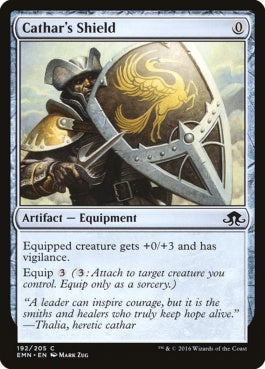 naokuroshop MTG [EMN][192][茶][C][EN][聖戦士の盾/Cathar's Shield] NM