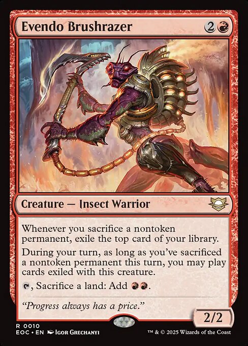 [EOC][0010][赤][R][EN][エヴェンドの低木刈り/Evendo Brushrazer]