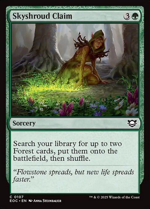 [EOC][0107][緑][C][EN][スカイシュラウドの要求/Skyshroud Claim]