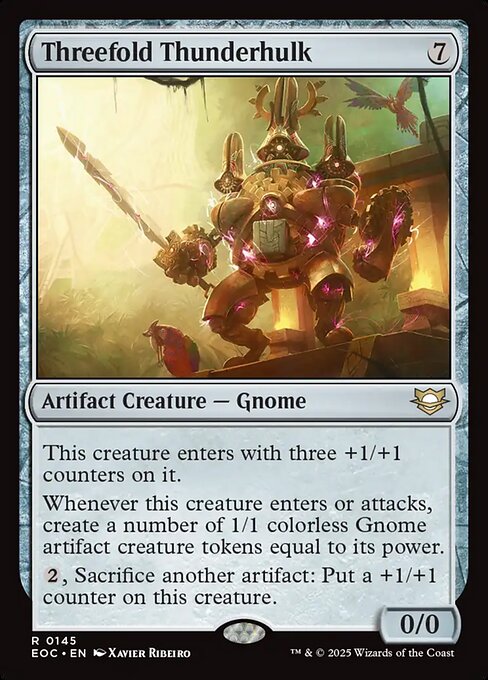 [EOC][0145][茶][R][EN][三重の稲妻巨人/Threefold Thunderhulk]