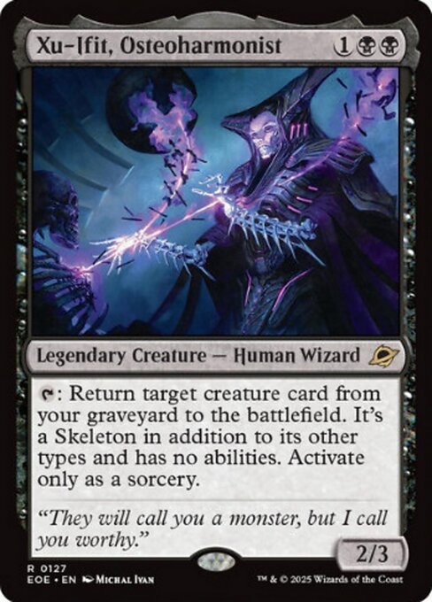 [EOE][0127][黒][R][EN][人骨調和奏者、ズー・イフィット/Xu-Ifit, Osteoharmonist]（foil）