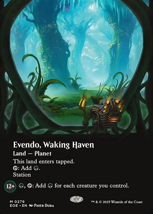 [EOE][0279][土地][M][EN][目覚めの安息地、エヴェンド/Evendo, Waking Haven]（foil）