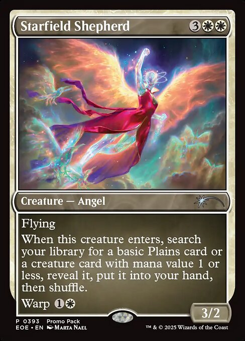 [EOE][0393][白][U][EN][星原の番人/Starfield Shepherd]（foil）