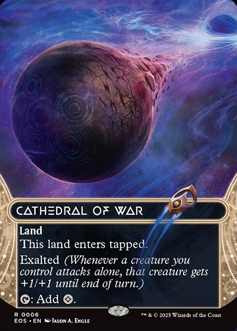 [EOS][0006][土地][R][EN][戦の大聖堂/Cathedral of War]（foil）