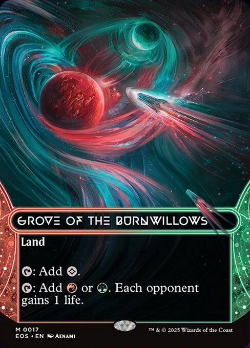 [EOS][0017][土地][M][EN][燃え柳の木立ち/Grove of the Burnwillows]（foil）