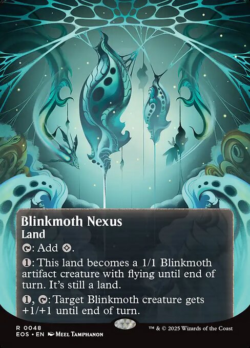 [EOS][0048][土地][R][EN][ちらつき蛾の生息地/Blinkmoth Nexus]（foil）
