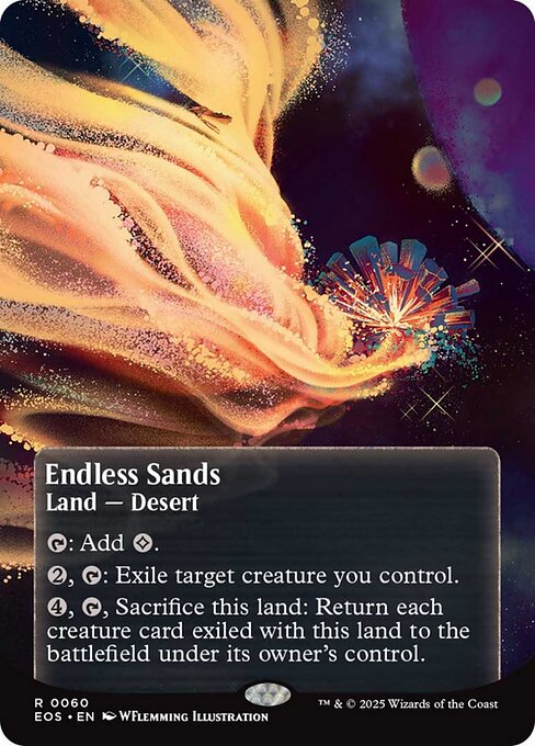 [EOS][0060][土地][R][EN][終わりなき砂漠/Endless Sands]（foil）