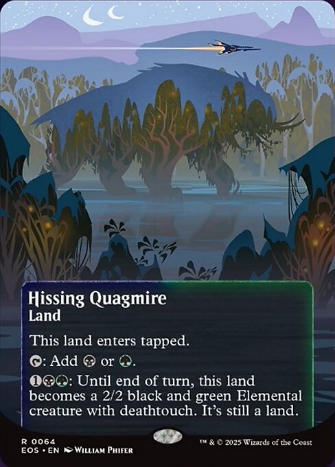 [EOS][0064][土地][R][EN][風切る泥沼/Hissing Quagmire]（foil）