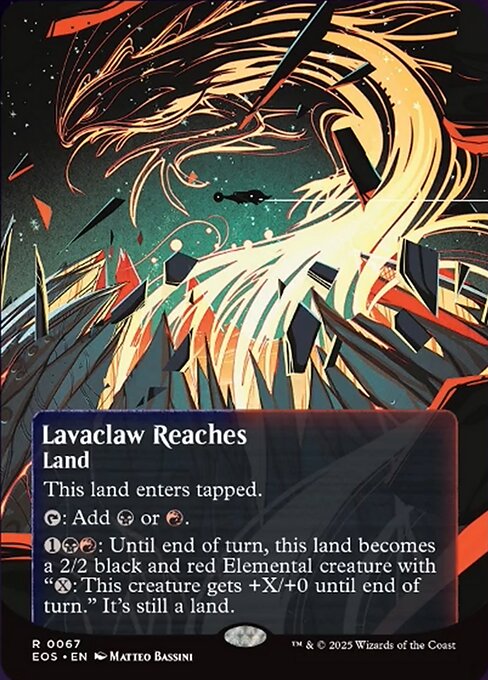 [EOS][0067][土地][R][EN][溶岩爪の辺境/Lavaclaw Reaches]（foil）