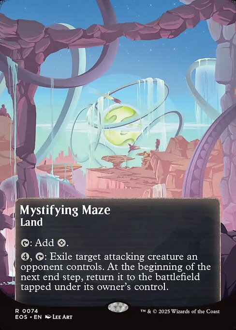[EOS][0074][土地][R][EN][惑いの迷路/Mystifying Maze]（foil）