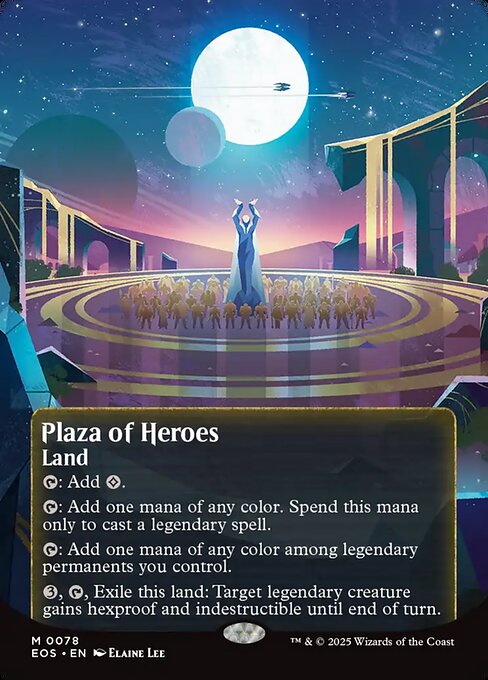 [EOS][0078][土地][M][EN][英雄の公有地/Plaza of Heroes]（foil）