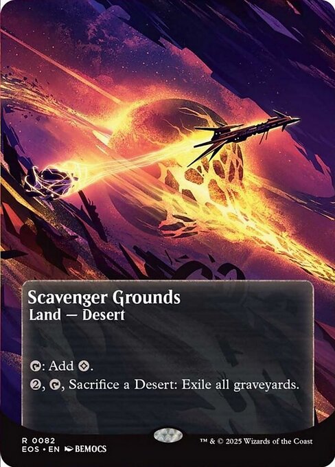 [EOS][0082][土地][R][EN][屍肉あさりの地/Scavenger Grounds]（foil）
