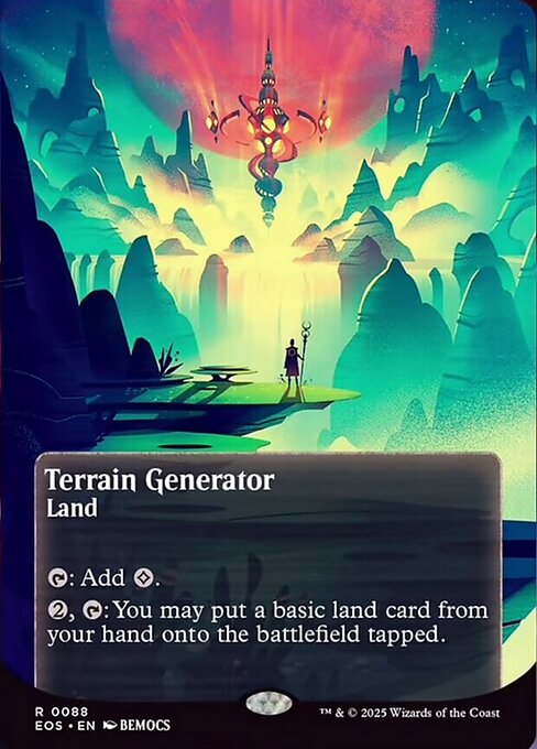 [EOS][0088][土地][R][EN][地形形成装置/Terrain Generator]（foil）