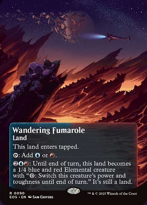 [EOS][0090][土地][R][EN][さまよう噴気孔/Wandering Fumarole]（foil）
