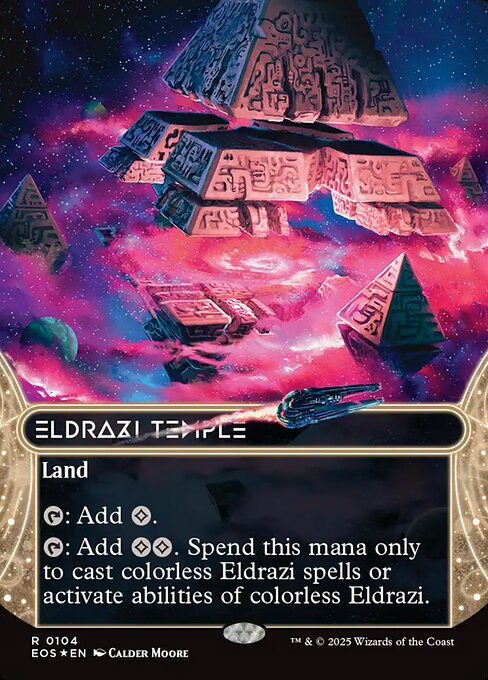[EOS][0104][土地][R][EN][エルドラージの寺院/Eldrazi Temple]