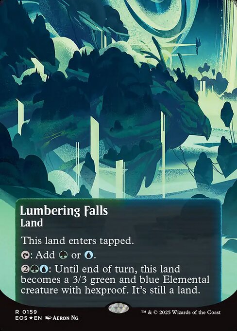 [EOS][0159][土地][R][EN][伐採地の滝/Lumbering Falls]
