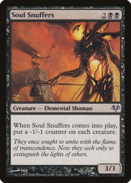 naokuroshop MTG [EVE][045][黒][U][EN][魂を吹き消すもの/Soul Snuffers] NM