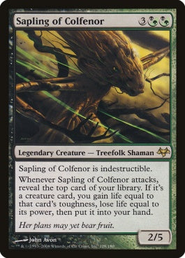 naokuroshop MTG [EVE][128][多][R][EN][コルフェノールの若木/Sapling of Colfenor] NM