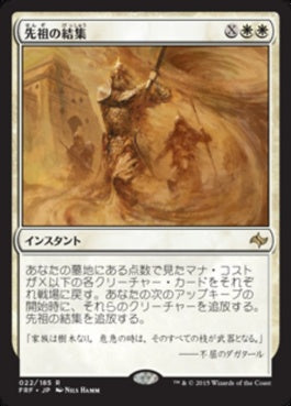 naokuroshop MTG [FRF][022][白][R][JP][先祖の結集/Rally the Ancestors] NM