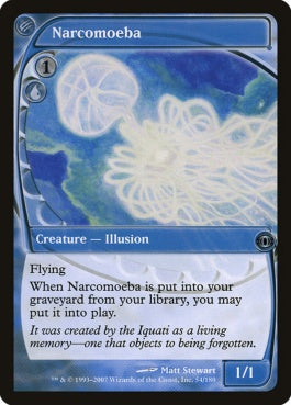 naokuroshop MTG [FUT][054][青][U][EN][ナルコメーバ/Narcomoeba] NM