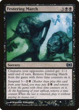 naokuroshop MTG [FUT][065][黒][U][EN][ただれた行進/Festering March] NM