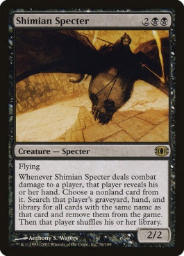 naokuroshop MTG [FUT][076][黒][R][EN][シミアの死霊/Shimian Specter] NM