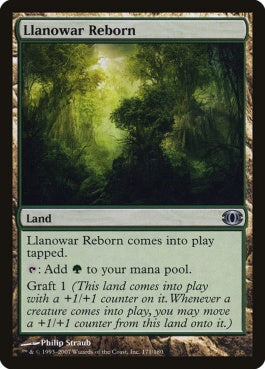 naokuroshop MTG [FUT][171][土地][U][EN][ラノワールの再生地/Llanowar Reborn] NM