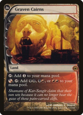 naokuroshop MTG [FUT][175][土地][R][EN][偶像の石塚/Graven Cairns] NM