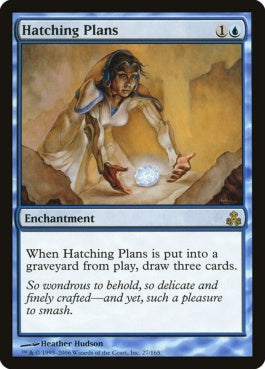 naokuroshop MTG [GPT][027][青][R][EN][孵化計画/Hatching Plans] NM