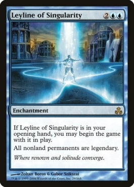 naokuroshop MTG [GPT][029][青][R][EN][不同の力線/Leyline of Singularity] NM