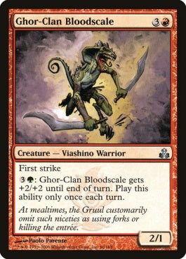 naokuroshop MTG [GPT][066][赤][U][EN][ゴーア族の血鱗/Ghor-Clan Bloodscale] NM