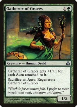 naokuroshop MTG [GPT][085][緑][U][EN][優雅の集積者/Gatherer of Graces] NM