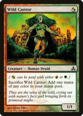 naokuroshop MTG [GPT][149][多][C][EN][野生の朗詠者/Wild Cantor] NM