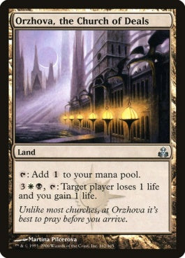 naokuroshop MTG [GPT][162][土地][U][EN][取引の教会、オルゾヴァ/Orzhova, the Church of Deals] NM