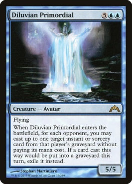 naokuroshop MTG [GTC][033][青][R][EN][氾濫の始源体/Diluvian Primordial] NM