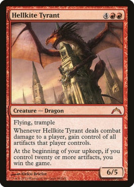 naokuroshop MTG [GTC][094][赤][M][EN][ヘルカイトの暴君/Hellkite Tyrant] NM