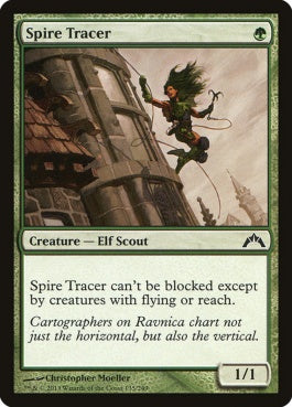 naokuroshop MTG [GTC][135][緑][C][EN][尖塔なぞり/Spire Tracer] NM