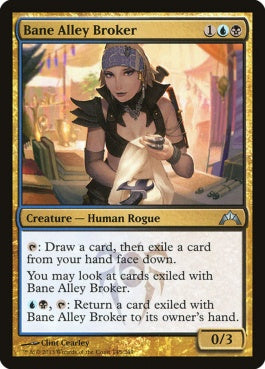 naokuroshop MTG [GTC][145][多][U][EN][破滅小径の仲介人/Bane Alley Broker] NM