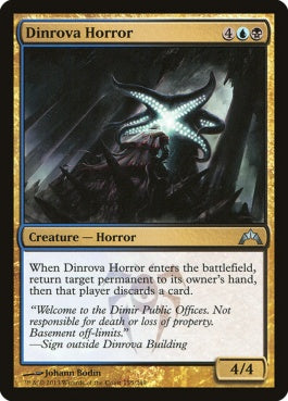 naokuroshop MTG [GTC][155][多][U][EN][ディンローヴァの恐怖/Dinrova Horror] NM