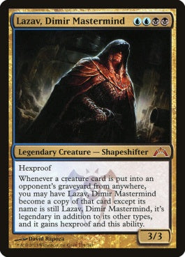 naokuroshop MTG [GTC][174][多][M][EN][ディミーアの黒幕ラザーヴ/Lazav, Dimir Mastermind] NM