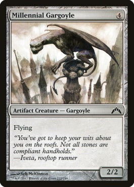 naokuroshop MTG [GTC][232][茶][C][EN][千年王国のガーゴイル/Millennial Gargoyle] NM