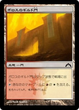 naokuroshop MTG [GTC][239][土地][C][JP][ボロスのギルド門/Boros Guildgate] NM