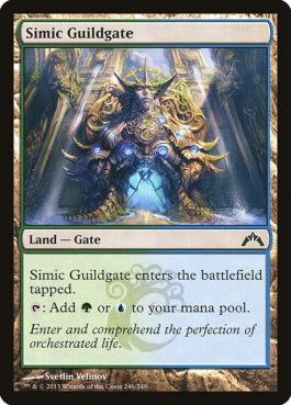 naokuroshop MTG [GTC][246][土地][C][EN][シミックのギルド門/Simic Guildgate] NM