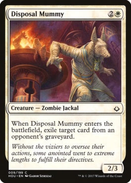 naokuroshop MTG [HOU][009][白][C][EN][廃却するミイラ/Disposal Mummy] NM